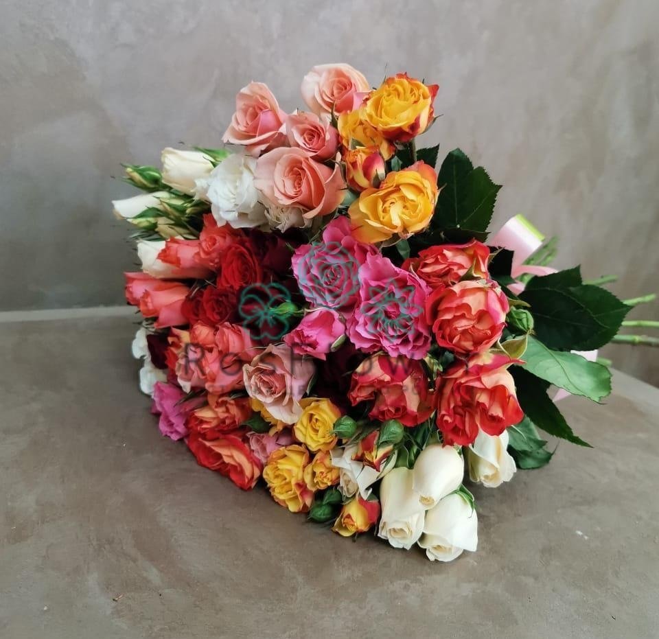 Букет цветов из: Розы в Пелым