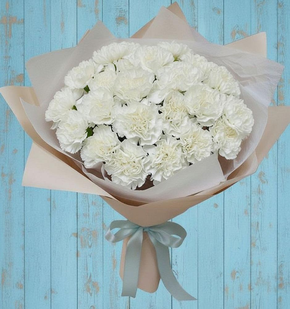 Букет цветов из: Гвоздики в Пелым