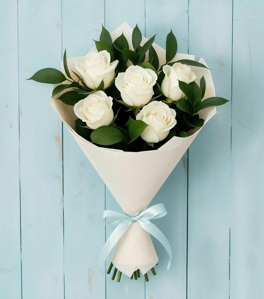 Букет цветов из: Розы в Пелым