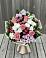 Букет цветов из: Альстромерии, Гвоздики, Розы и Хризантемы в Пелым