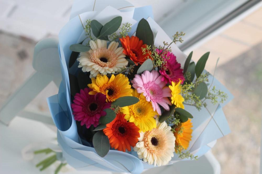 Букет цветов из: Герберы в Пелым