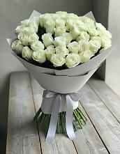 Букет 35 Белых роз в Пелым