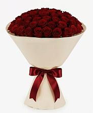 Букет 101 Бордовая роза Блэк Бакарра #REPLACE_PRED# Пелым