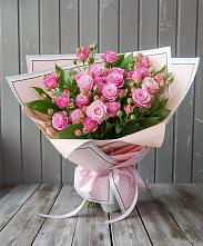 Букет Розовый кустик #REPLACE_PRED# Пелым
