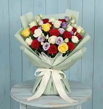 Букет цветов из:  Розы в Пелым