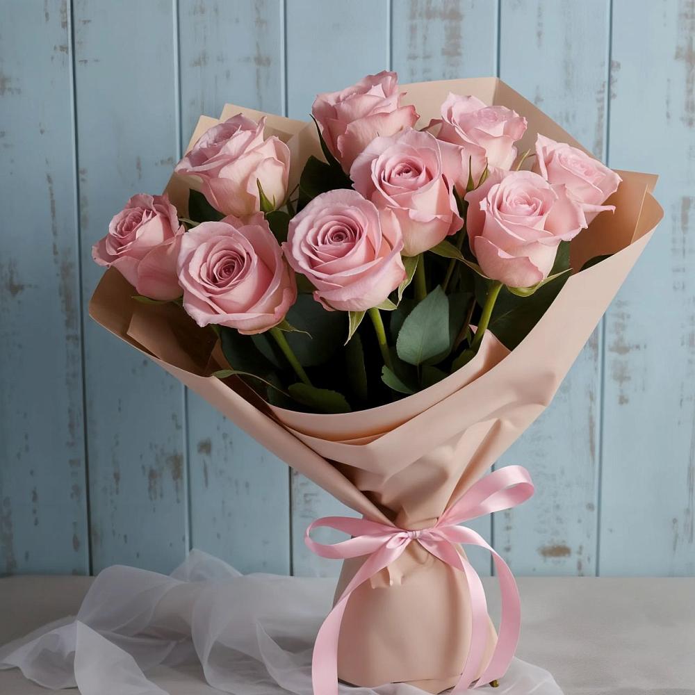 Букет цветов из: Розы в Пелым