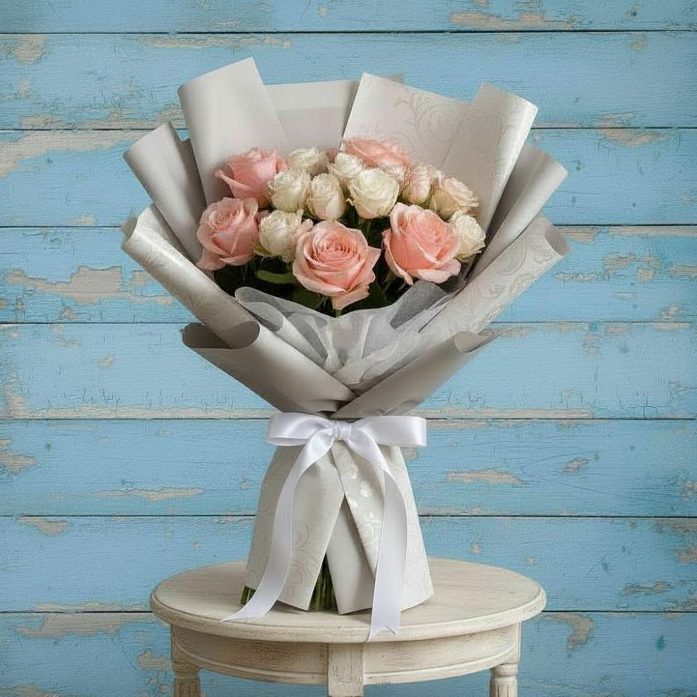 Букет цветов из: Розы в Пелым