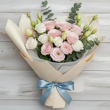 Букет цветов из:  Лизиантусы в Пелым