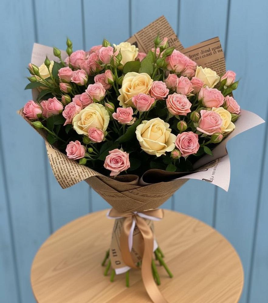 Букет цветов из: Розы в Пелым