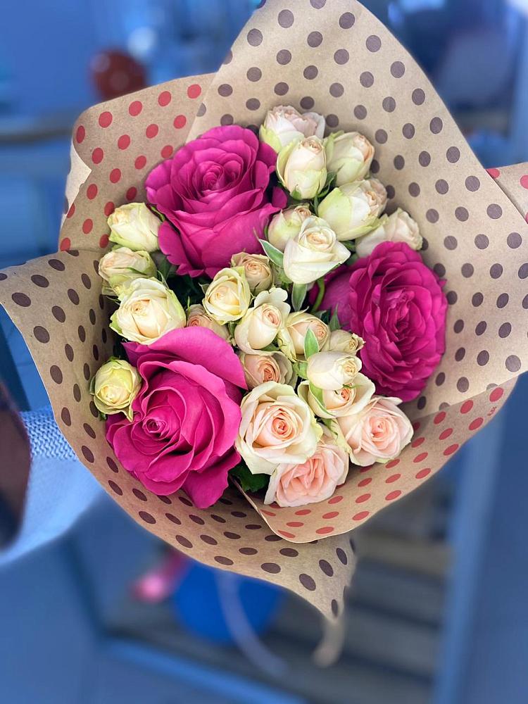 Букет цветов из: Розы в Пелым