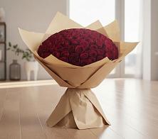 Букет 101 Красная роза в Пелым