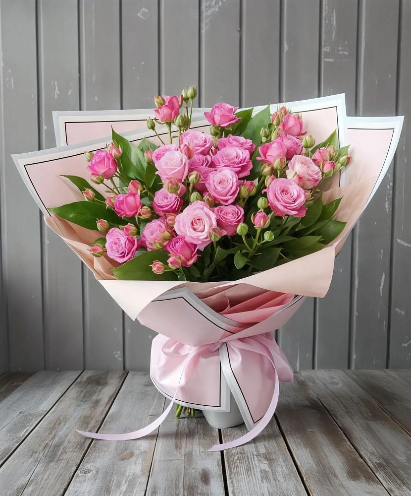 Букет Розовый кустик в Пелым