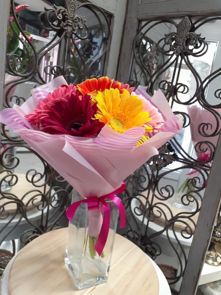 Букет цветов из: Герберы в Пелым