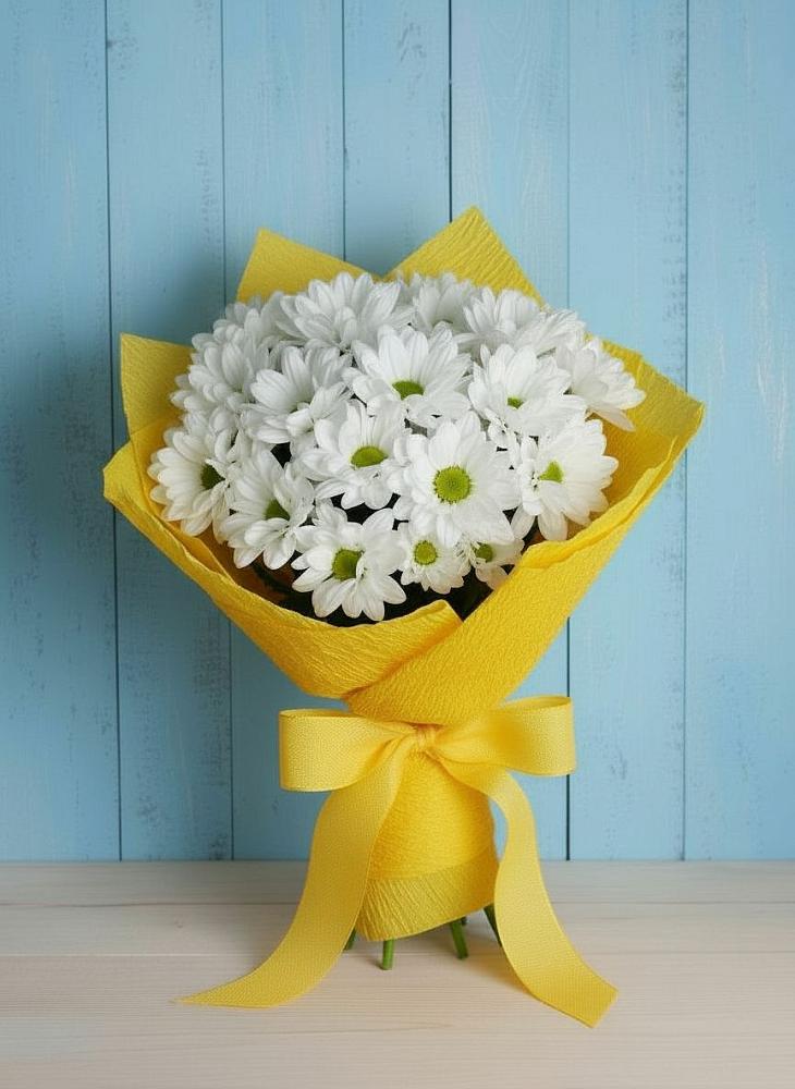 Букет цветов из: Хризантемы в Пелым