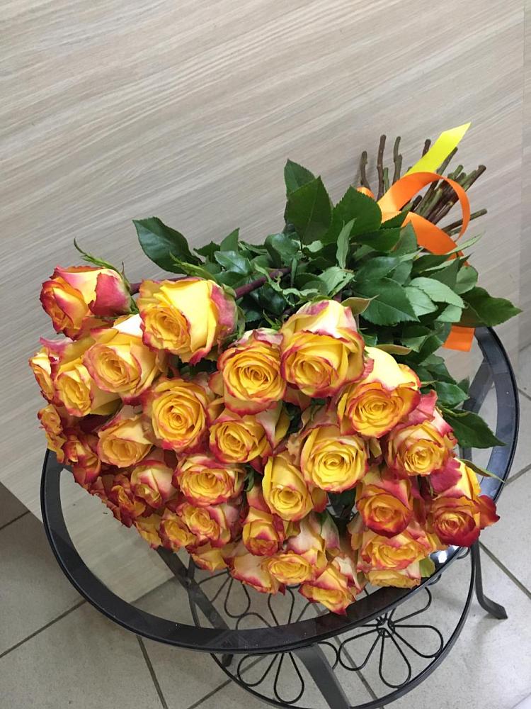 Букет Желтые розы в Пелым