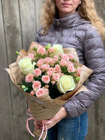 Букет цветов из: Розы в Пелым