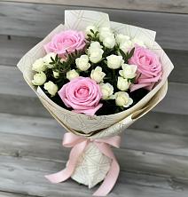Букет цветов из:  Розы в Пелым