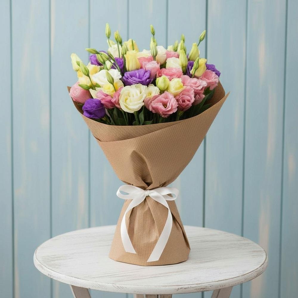 Букет цветов из: Лизиантусы в Пелым