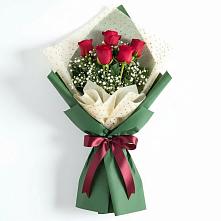 Букет цветов из:  Розы #REPLACE_PRED# Пелым