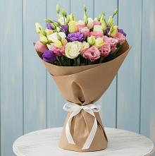 Букет цветов из:  Лизиантусы в Пелым