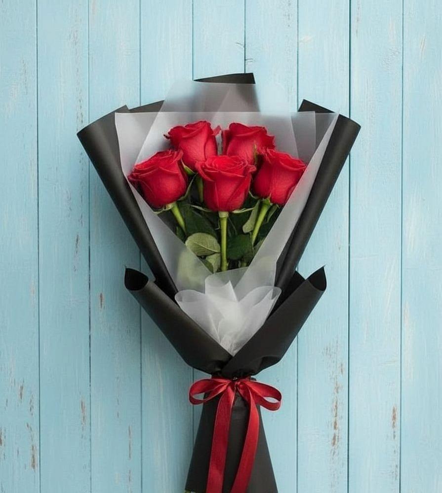 Букет цветов из: Розы в Пелым